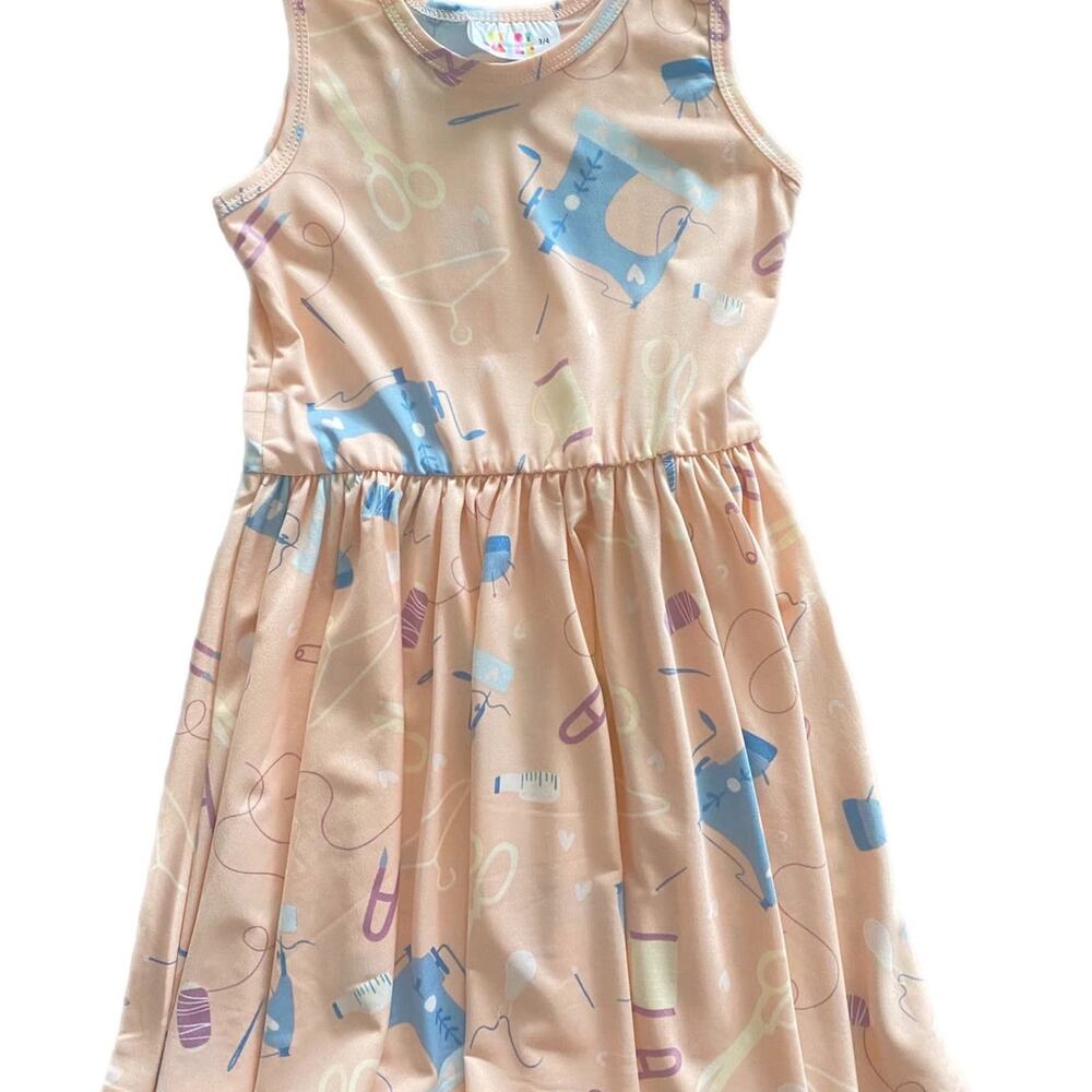 Brand New Dot Dot Smile Fun Fashion Tank Dress - 3/4